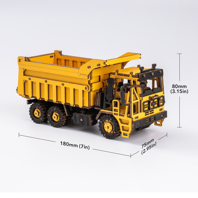 Dump Truck 3D Wood Puzzle - At Play Toys