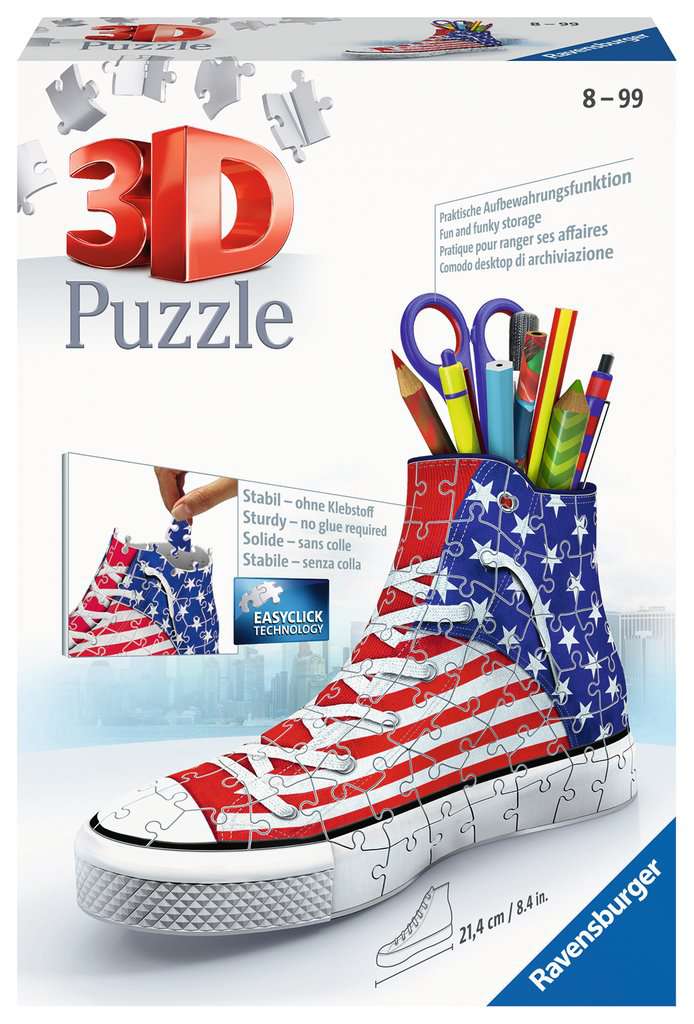 Ravensburger American Style Sneaker 3D Puzzle - At Play Toys