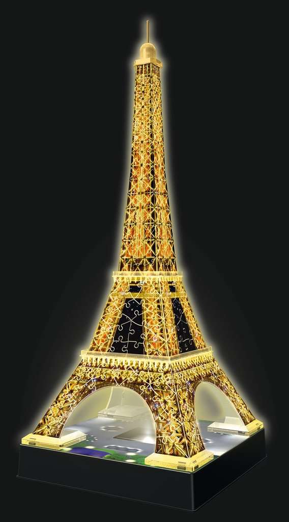 Ravensburger Eiffel Tower 3D Puzzle - Night Edition - At Play Toys