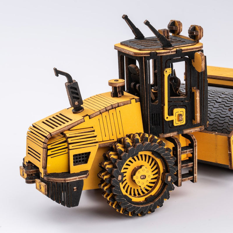 Road Roller 3D Wood Puzzle - At Play Toys