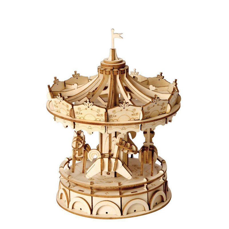 Merry-Go-Round 3D Wood Puzzle - At Play toys