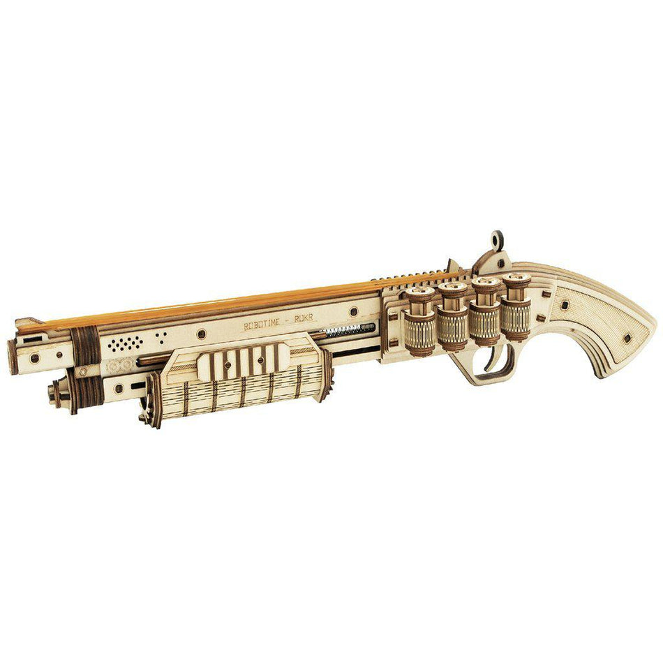 ROKR Terminator M870 Rubber Band Shotgun-ROKR-At Play Toys