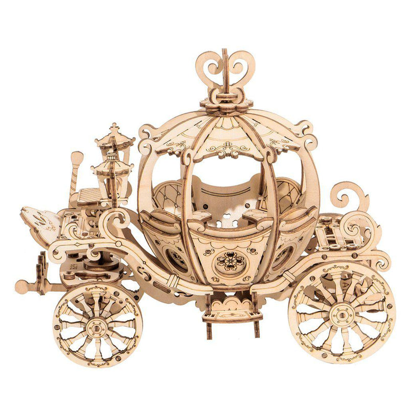 Pumpkin Carriage 3D Wood Puzzle-Rolife-At Play Toys