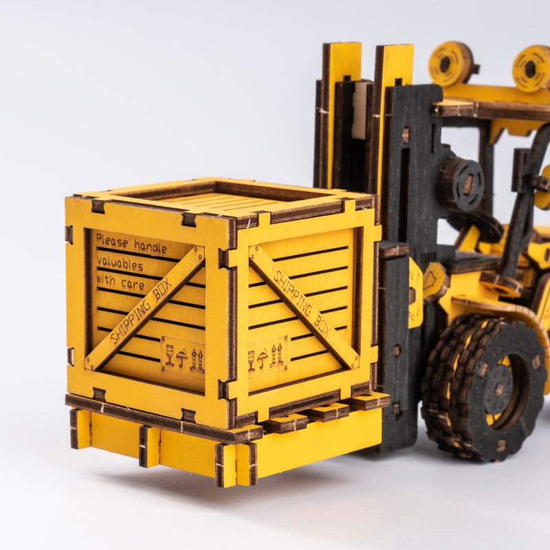 Forklift 3D Wood Puzzle - At Play Toys