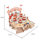 ROKR Tilt-A-Whirl Music Box Kit - At Play Toys