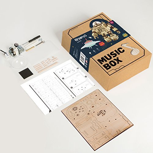 Orpheus Steampunk Robot Music Box-ROKR-At Play Toys