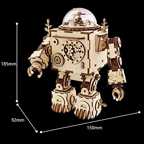 Orpheus Steampunk Robot Music Box-ROKR-At Play Toys