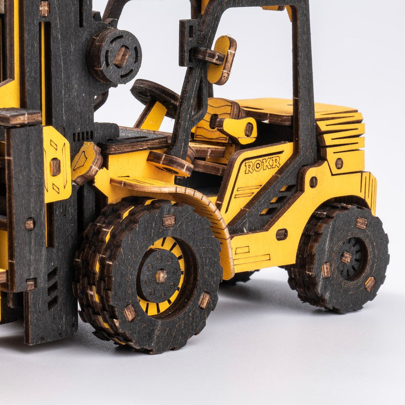 Forklift 3D Wood Puzzle - At Play Toys