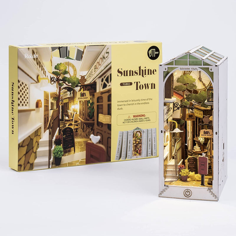 Sunshine Town Book Nook Diorama - At Play Toys