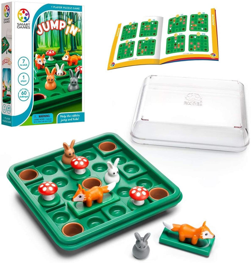 Jumpin’ Cognitive Skill-Building Travel Puzzle Game - At Play Toys