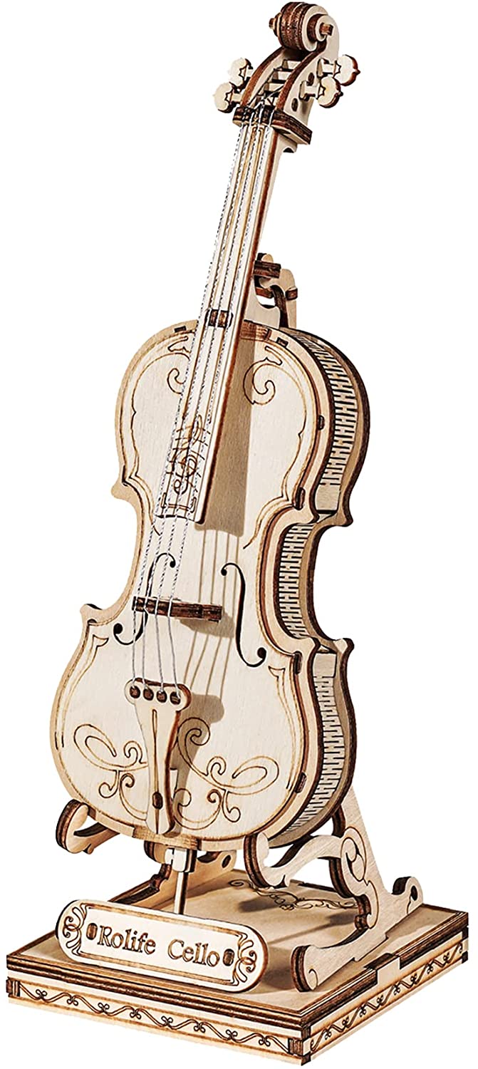Cello 3D Wood Puzzle - At Play Toys