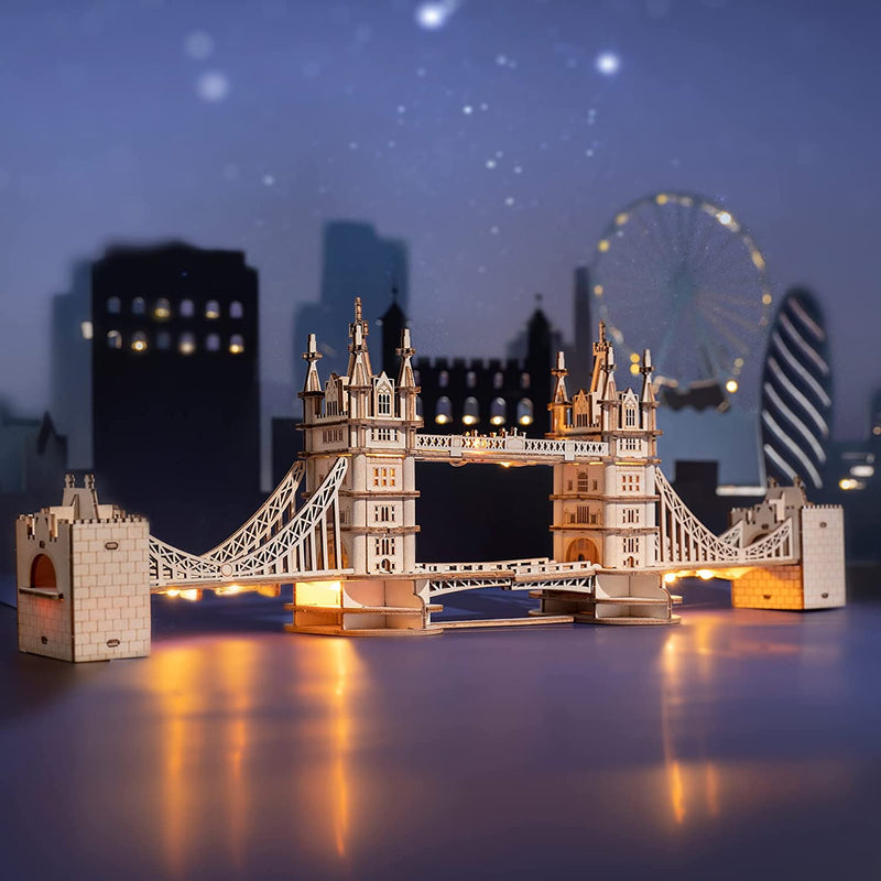 London Tower Bridge 3D Wood Puzzle - At Play Toys