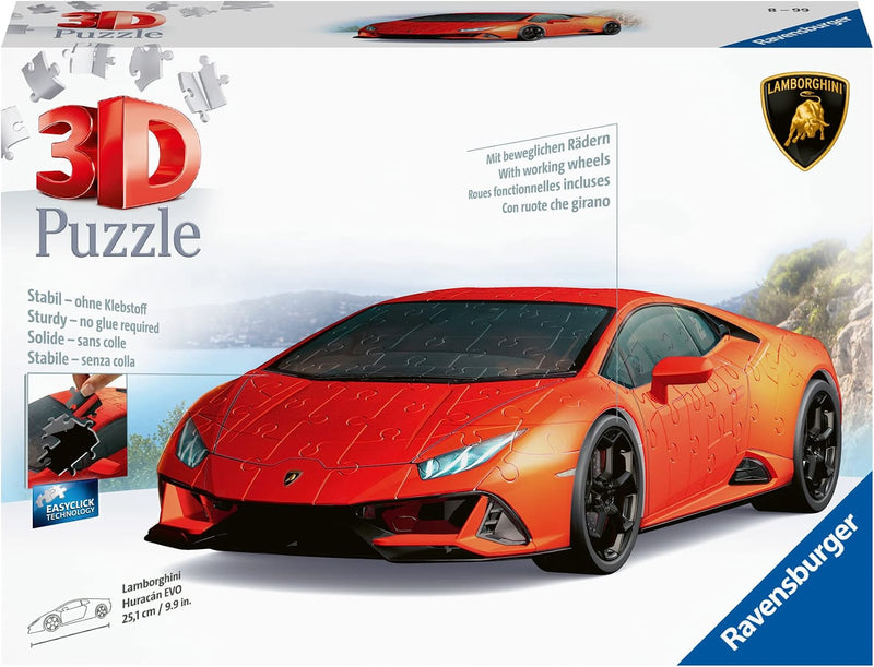 Ravensburger Lamborghini Huracan Evo 3D Puzzle - At Play Toys