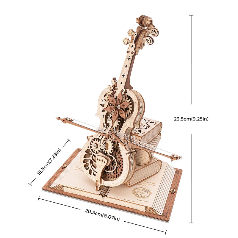 ROKR Magic Cello Music Box - At Play Toys