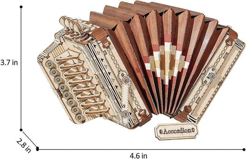 Accordion 3D Wood Puzzle - At Play Toys