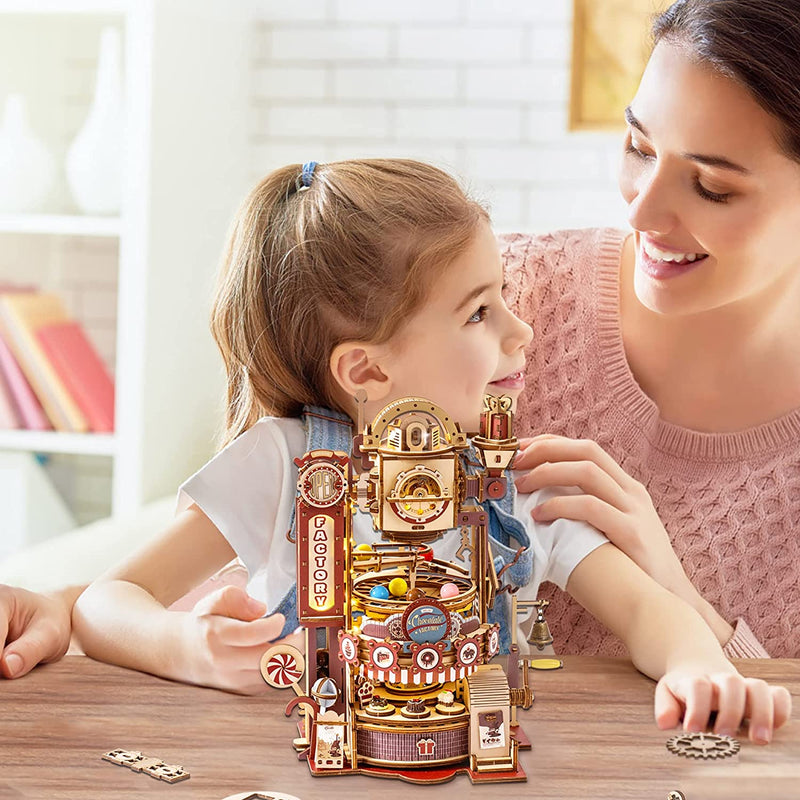 ROKR Chocolate Factory Marble Run - At Play Toys