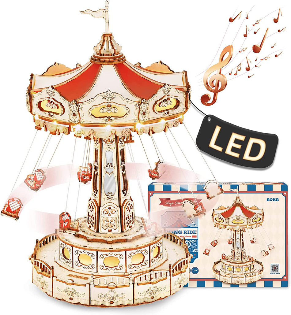 ROKR Swing Ride Music Box Kit - At Play Toys