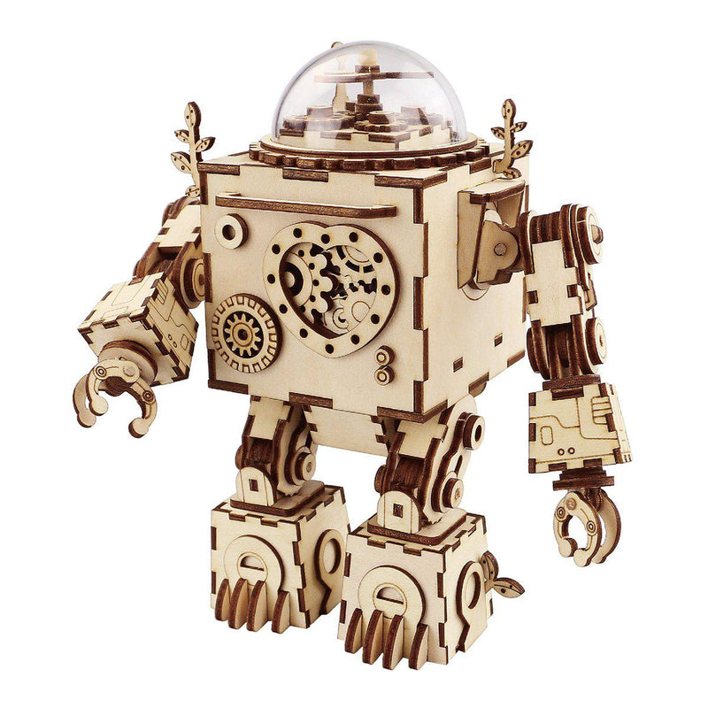 Orpheus Steampunk Robot Music Box-ROKR-At Play Toys