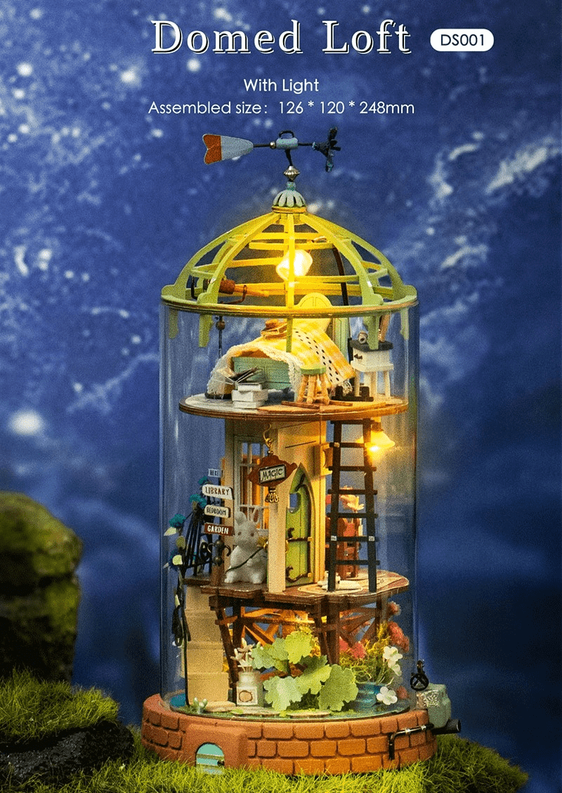 Domed Loft Diorama Kit - At Play Toys