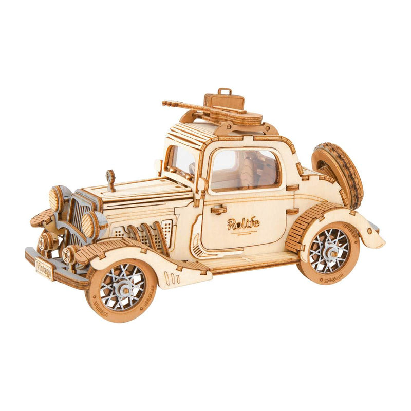 Vintage Car 3D Wood Puzzle - At Play Toys