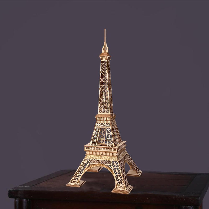Eiffel Tower 3D Wood Puzzle-Rolife-At Play Toys