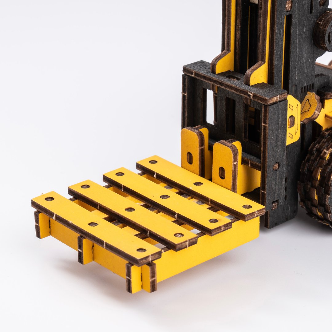 Forklift 3D Wood Puzzle - At Play Toys