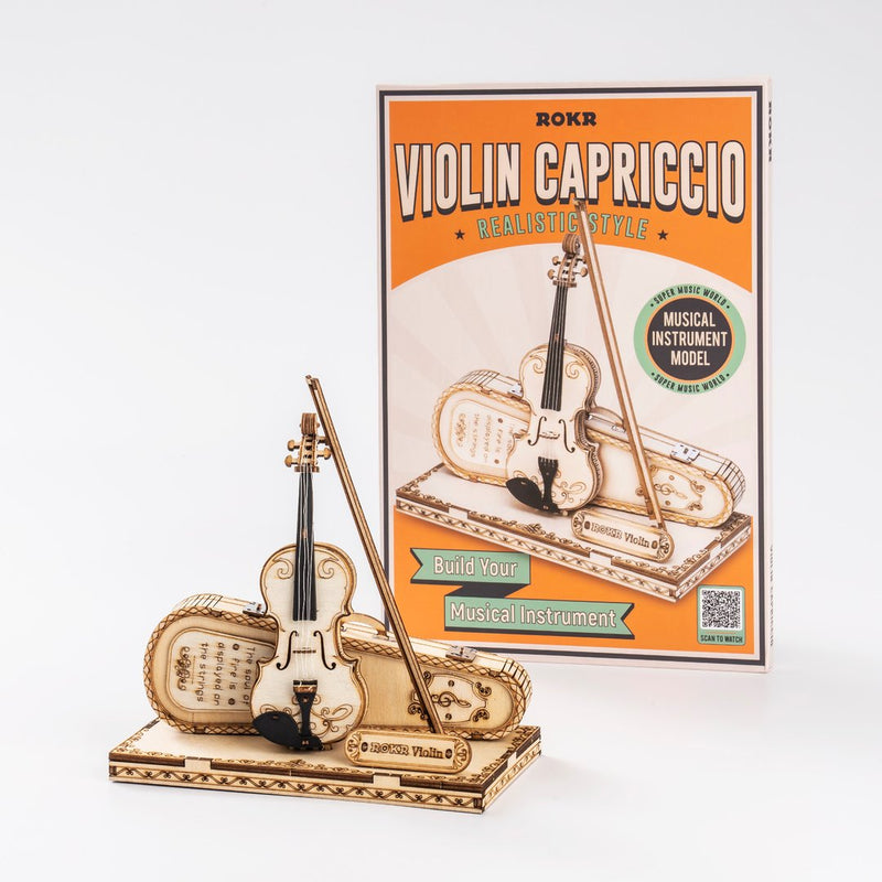 Violin 3D Wood Puzzle - At Play Toys