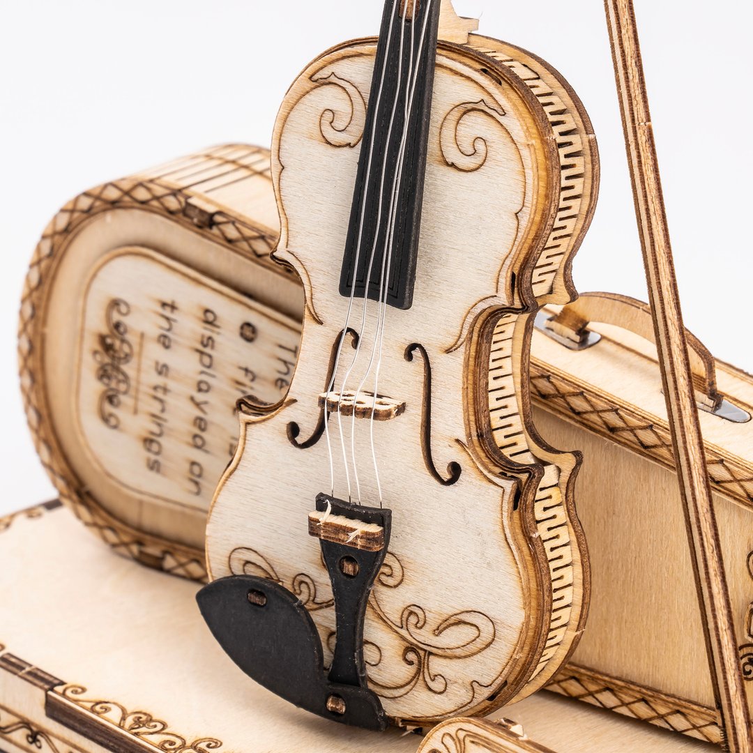 Violin 3D Wood Puzzle - At Play Toys