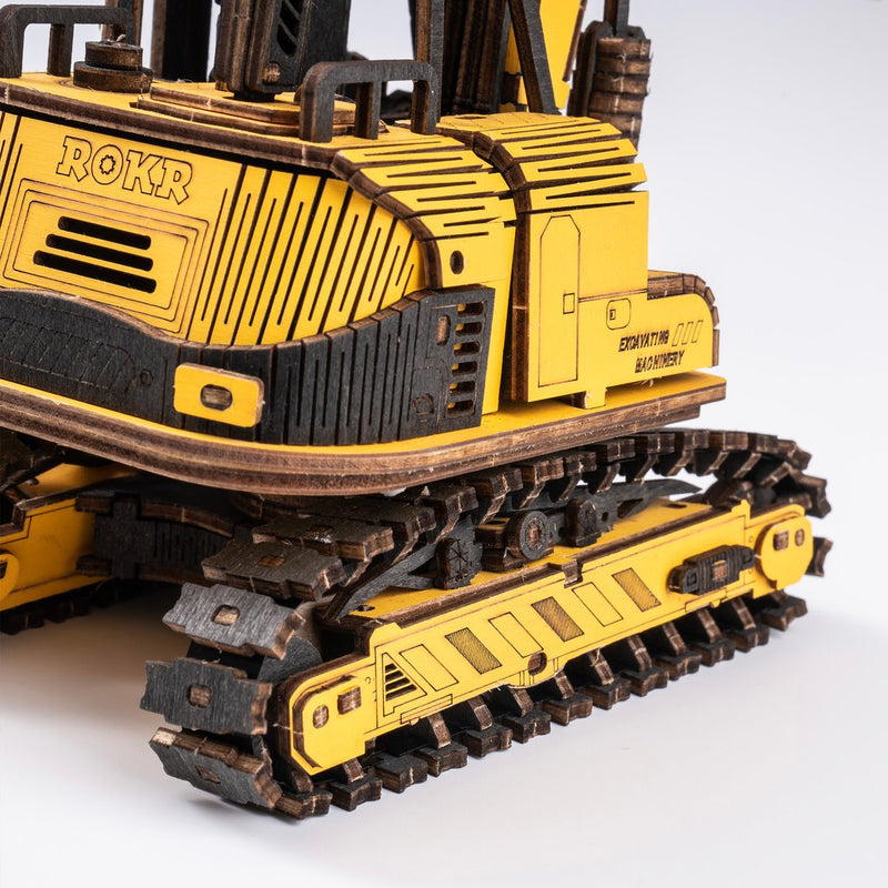 Excavator 3D Wood Puzzle - At Play Toys