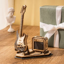 Electric Guitar 3D Wood Puzzle - At Play Toys