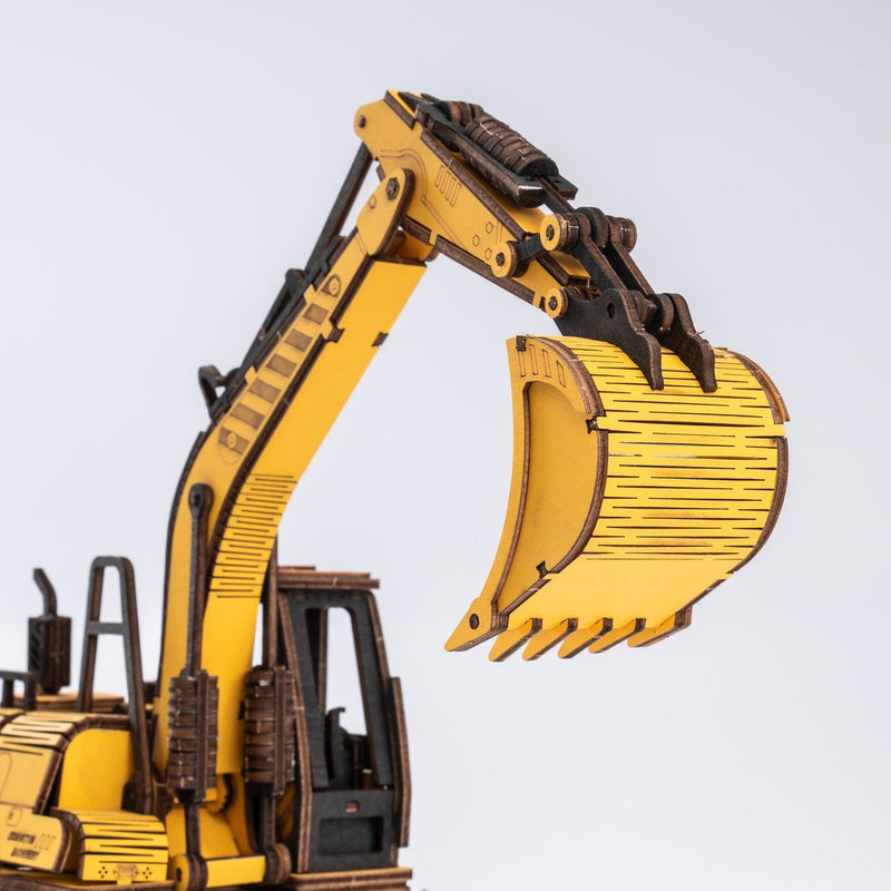 Excavator 3D Wood Puzzle - At Play Toys