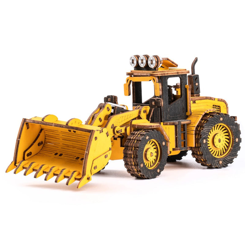 Front-End Loader 3D Wood Puzzle - At Play Toys
