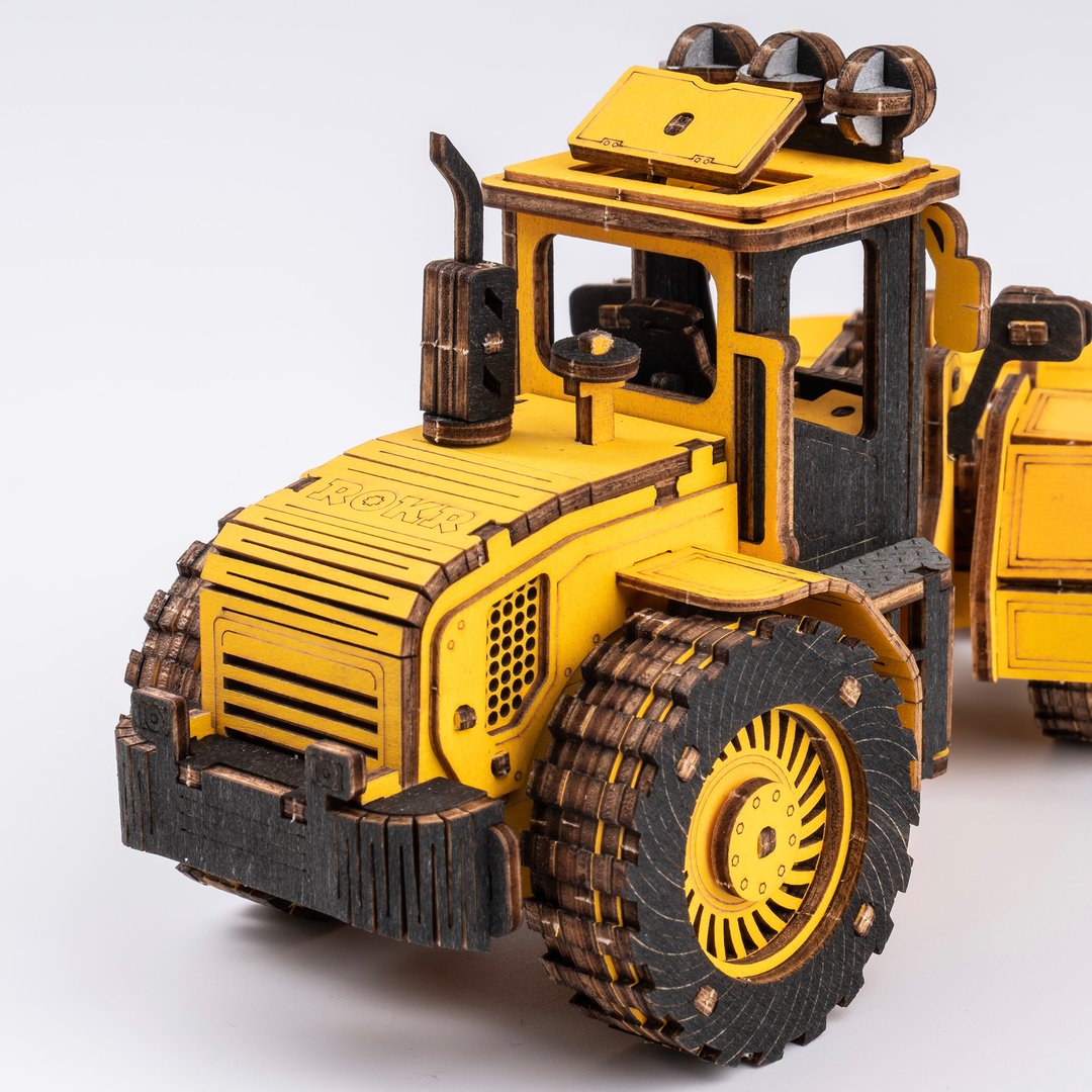 Front-End Loader 3D Wood Puzzle - At Play Toys