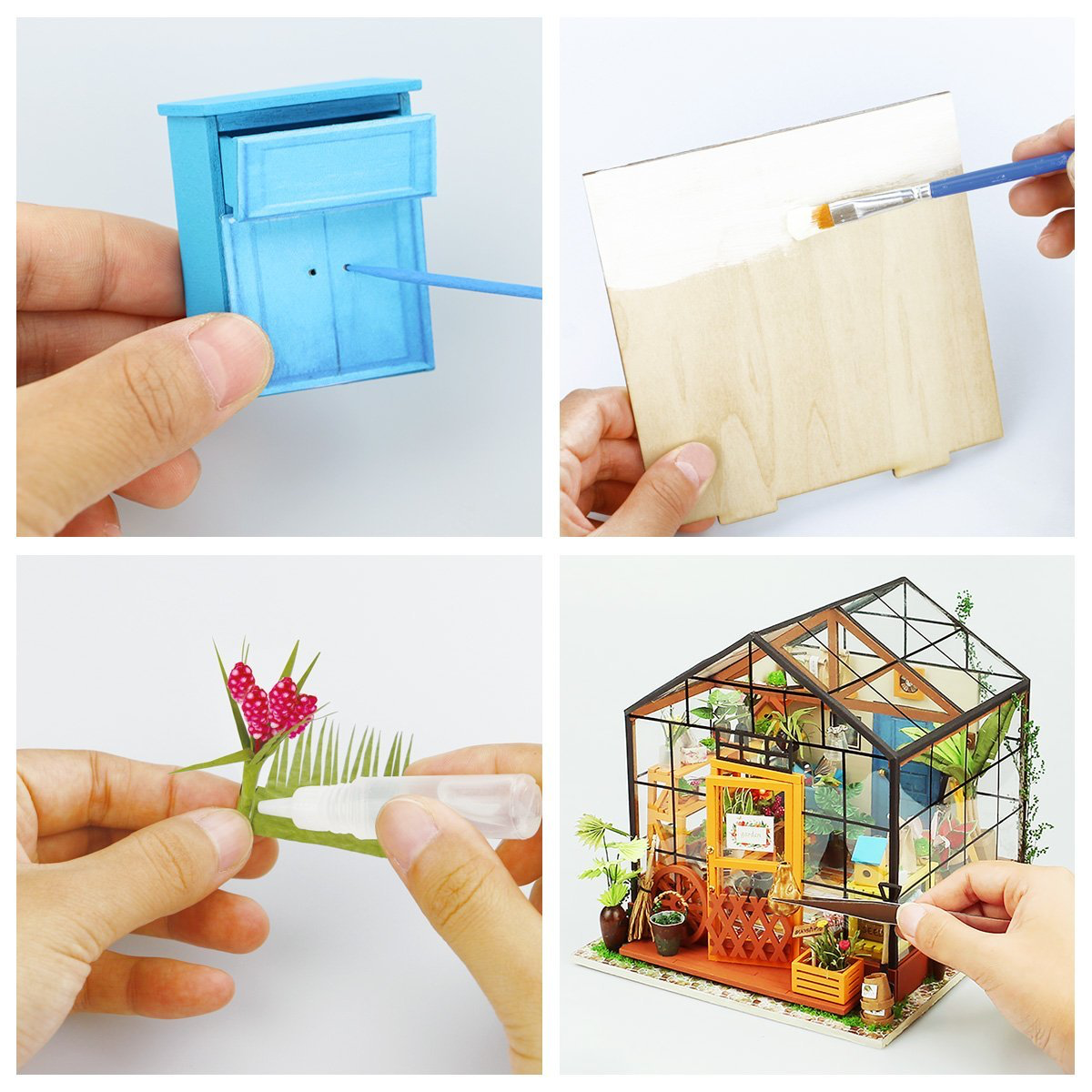 Cathy's Flower House Diorama-Rolife-At Play Toys