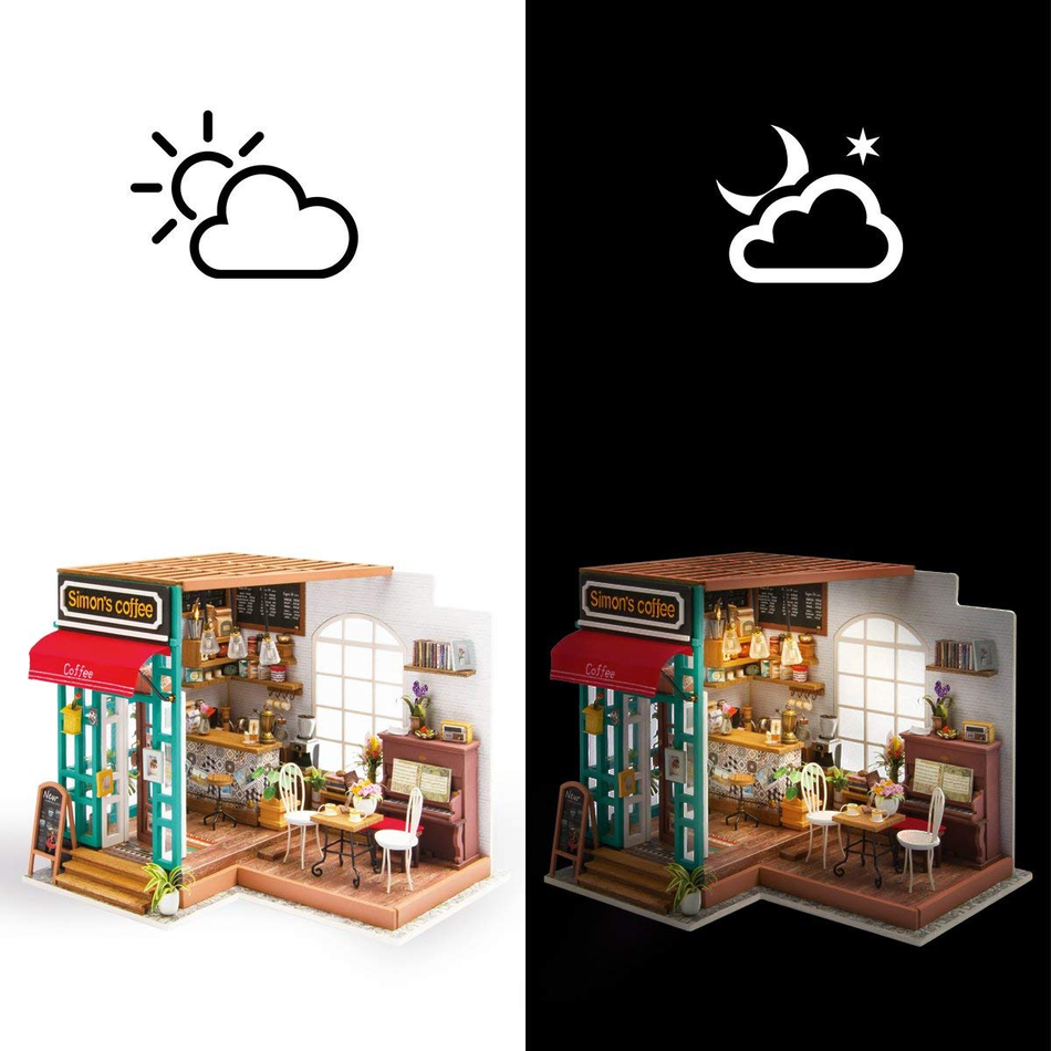 Simon's Coffee Shop Diorama-Rolife-At Play Toys