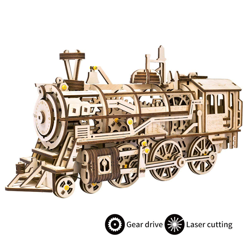 ROKR Mechanical Steam Locomotive-ROKR-At Play Toys