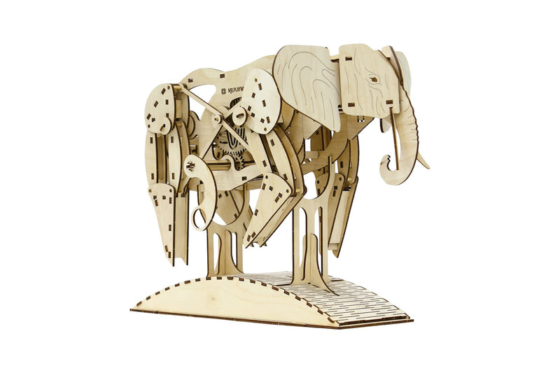 Mr Playwood Mechanical Elephant-Mr Playwood-At Play Toys